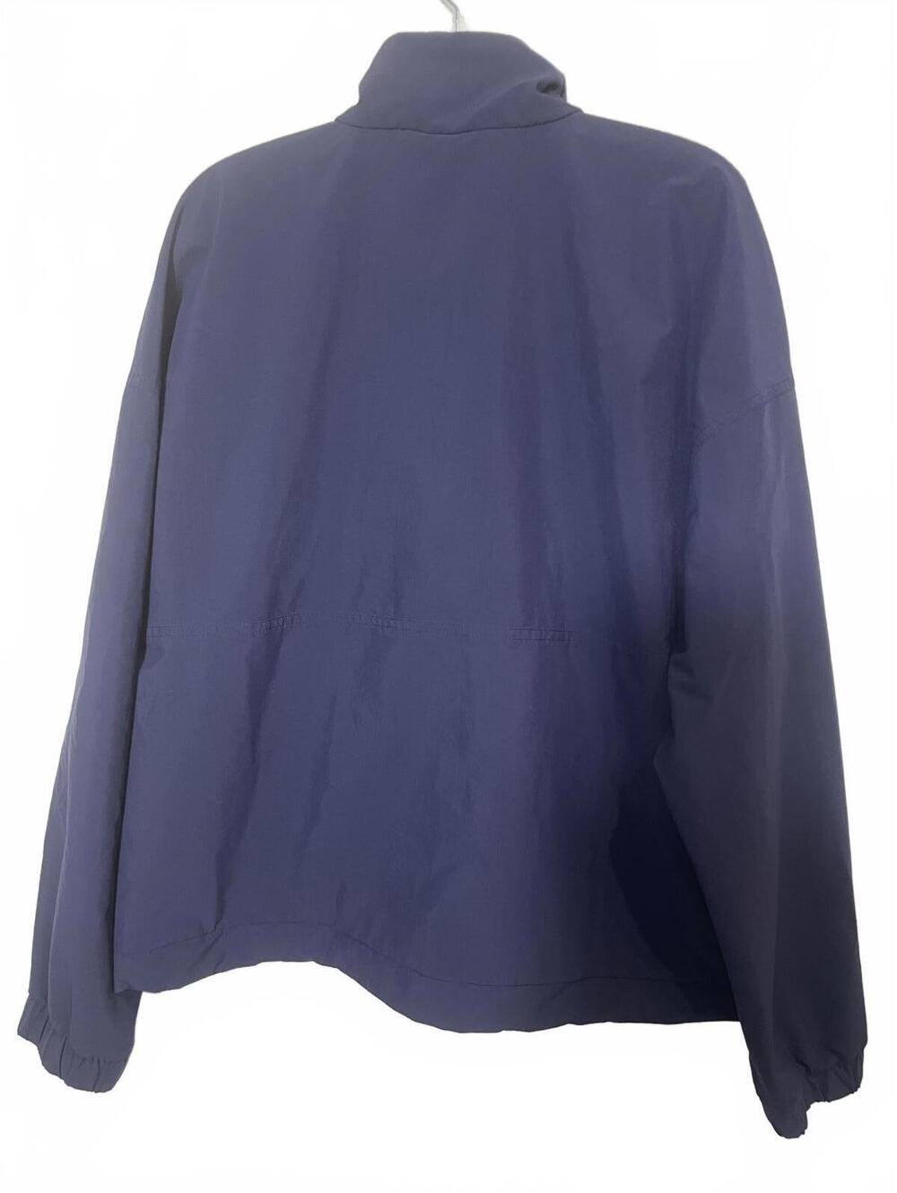 Gap Fit Windbreaker Jacket Women's Small Blue Casual EUC - Picture 3 of 8